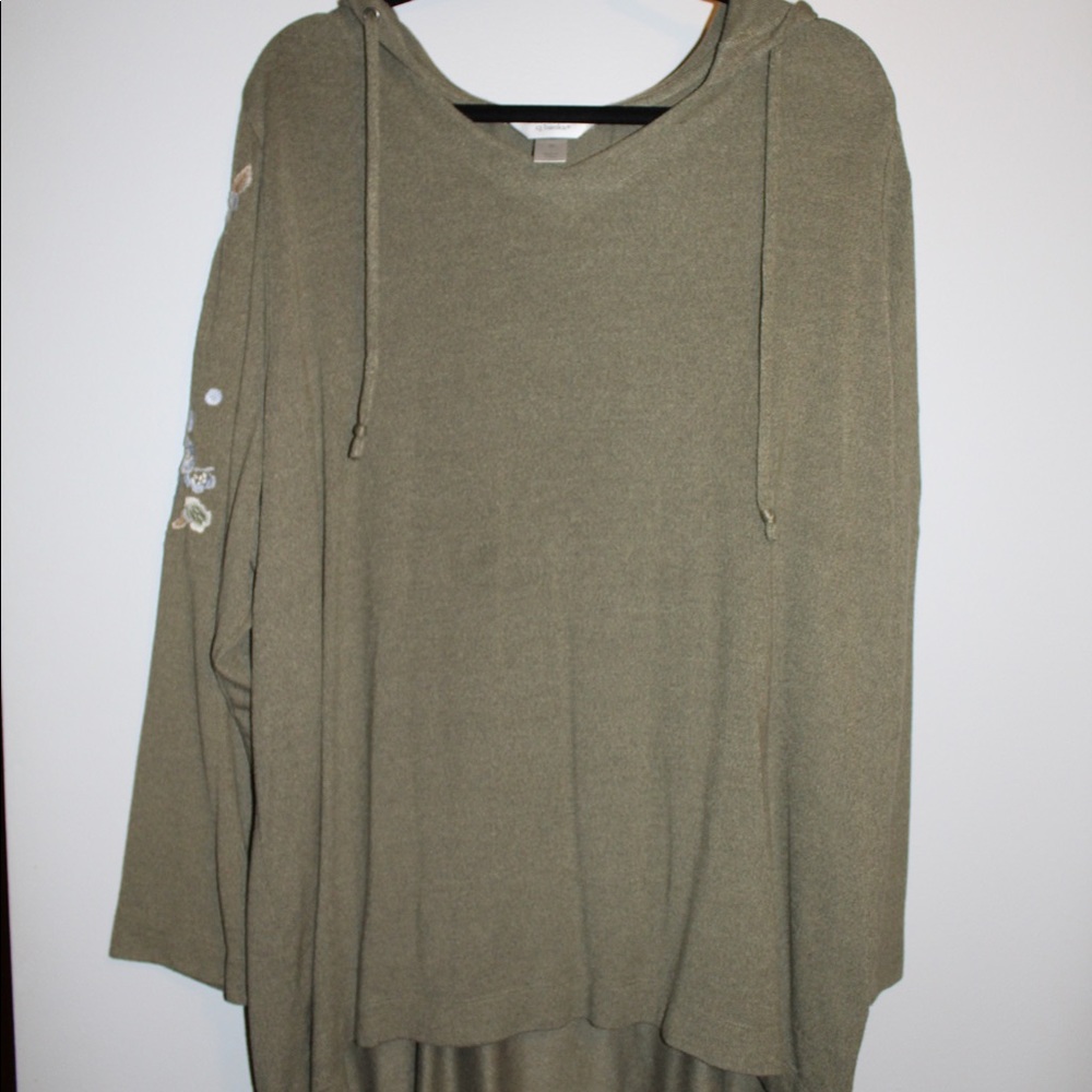 Cj Banks Hooded Long Sleeve